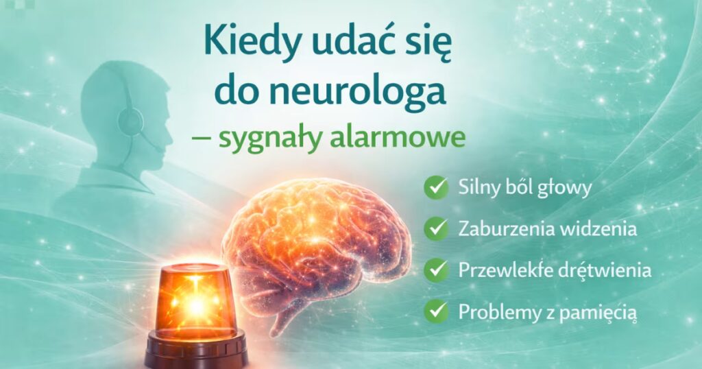 Kiedy udać się do&nbsp;neurologa —&nbsp;sygnały alarmowe